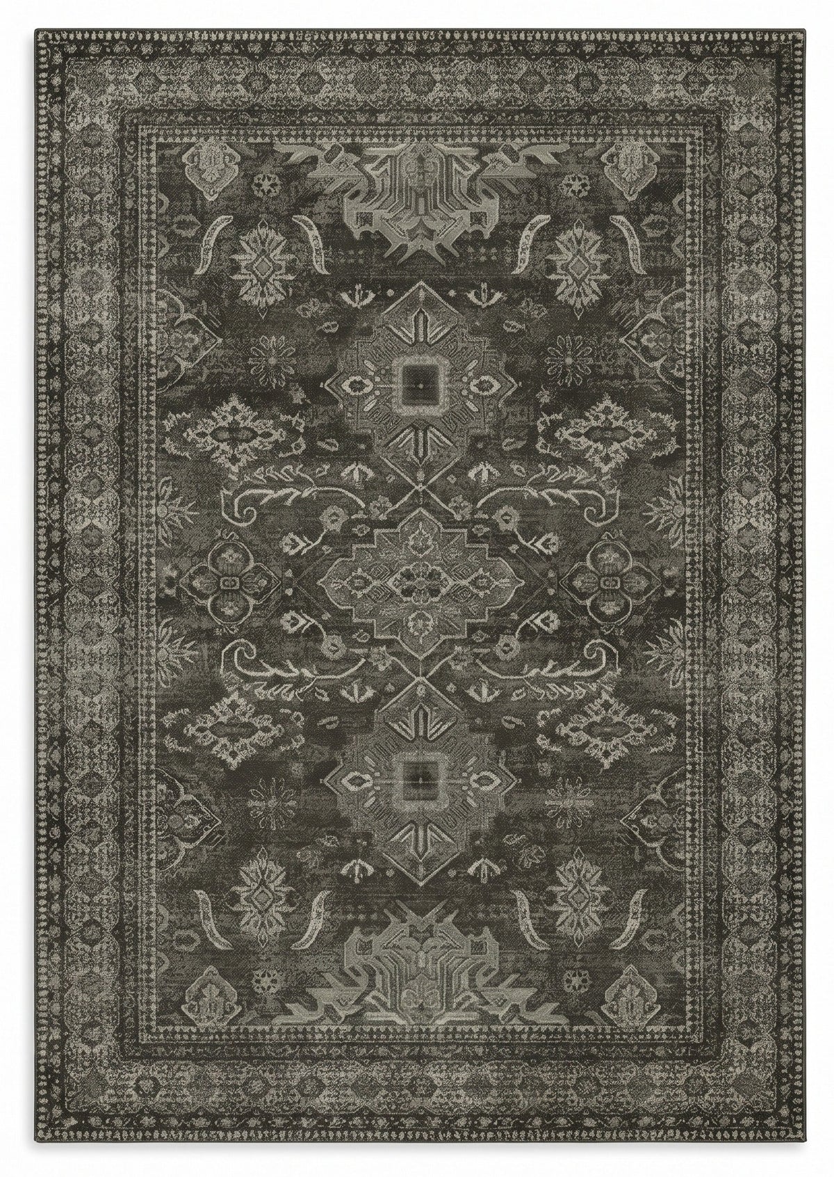 Shabnam rug, pattern detail