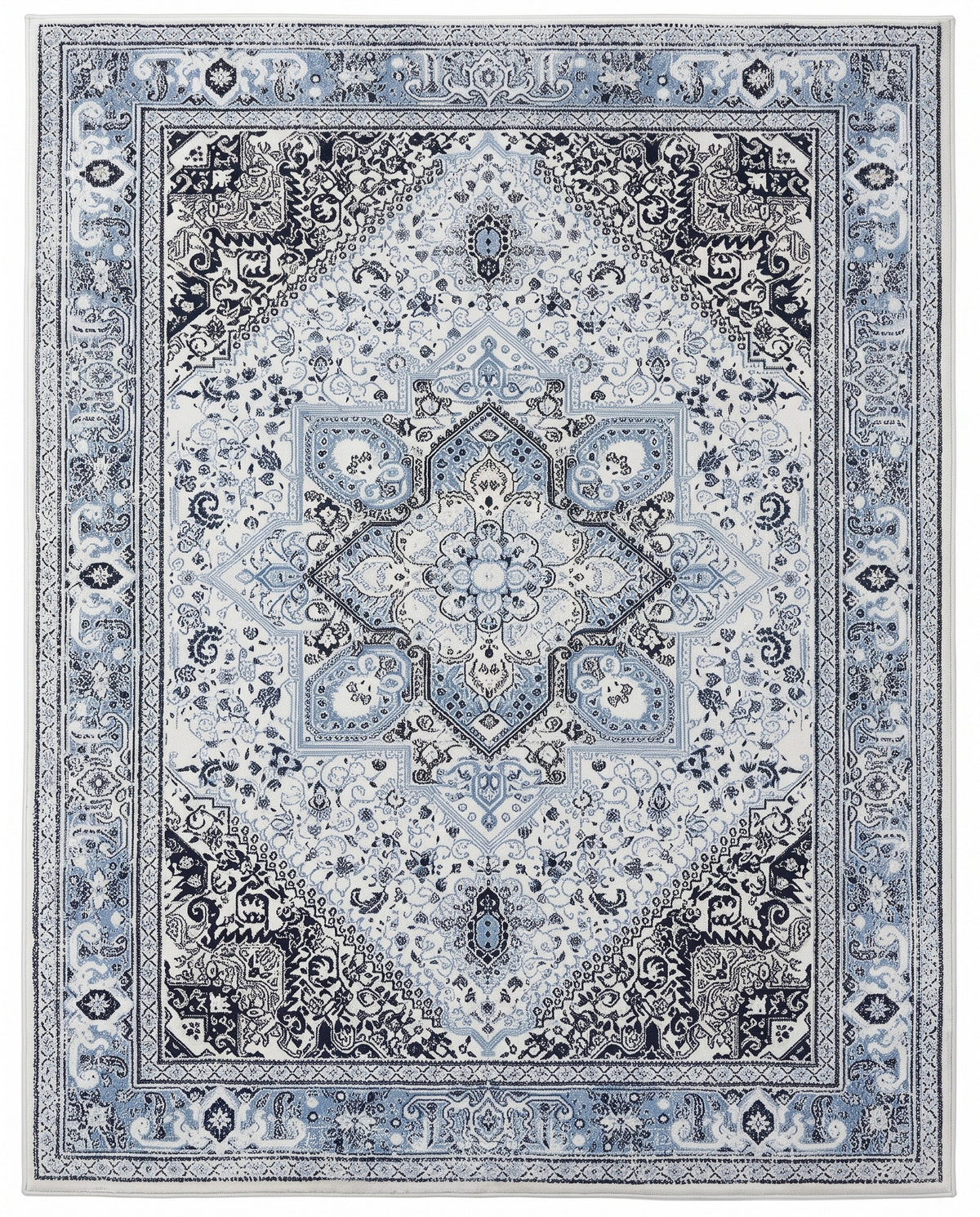 Darya rug, pattern detail
