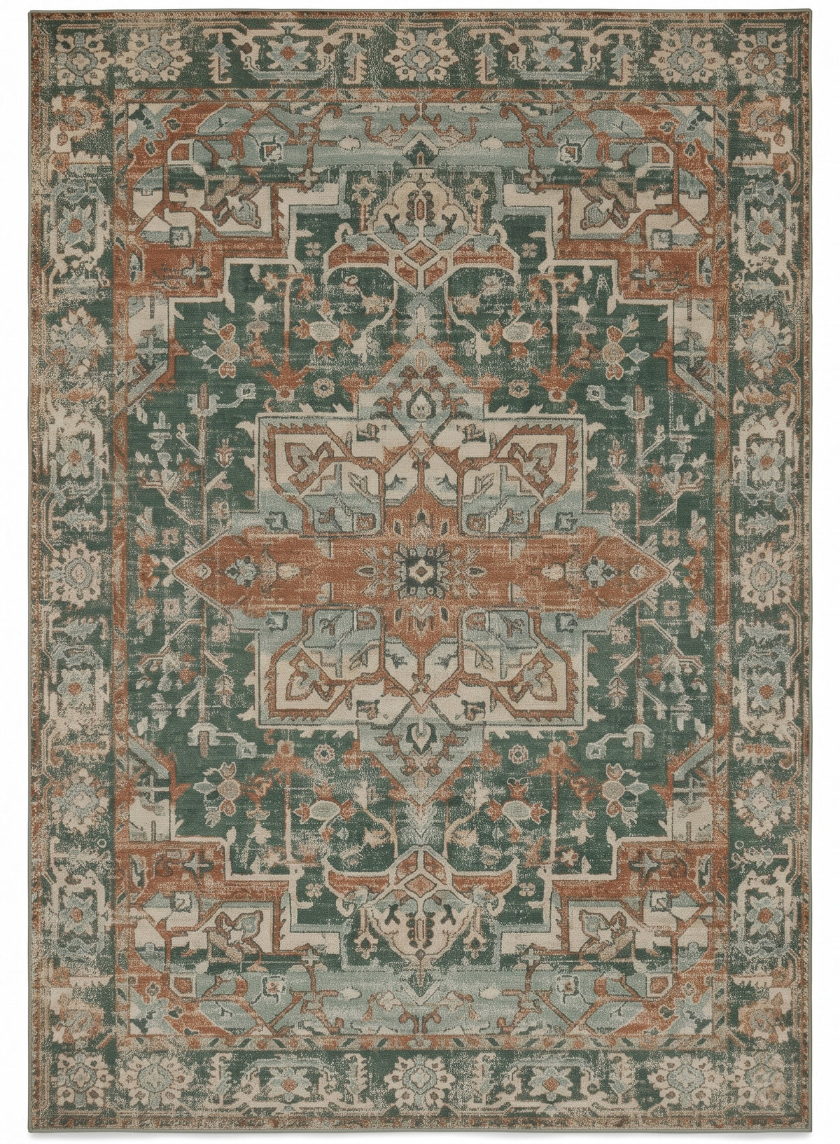 Golbahar rug, pattern detail