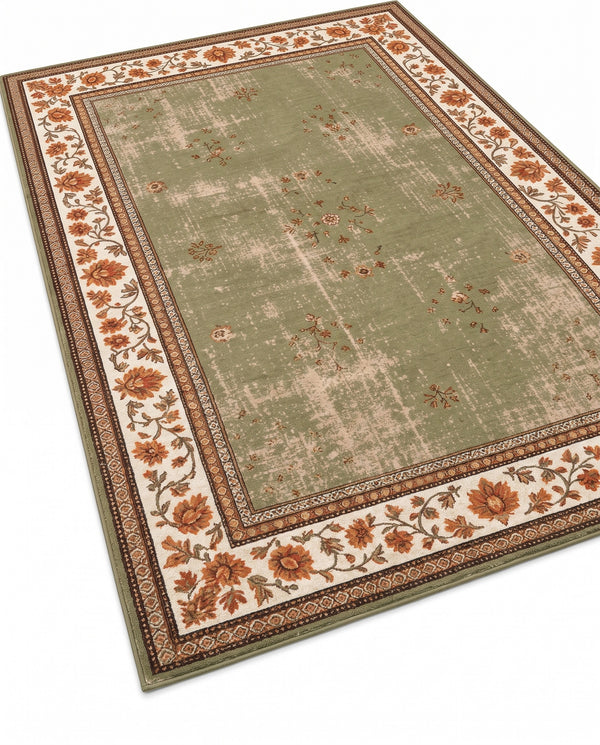 Golnar rug, border detail