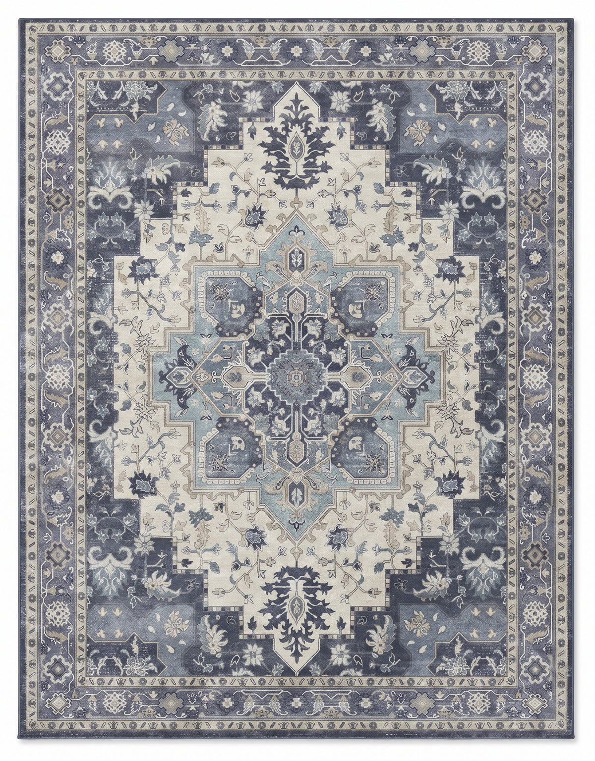 Nilufar rug, pattern detail