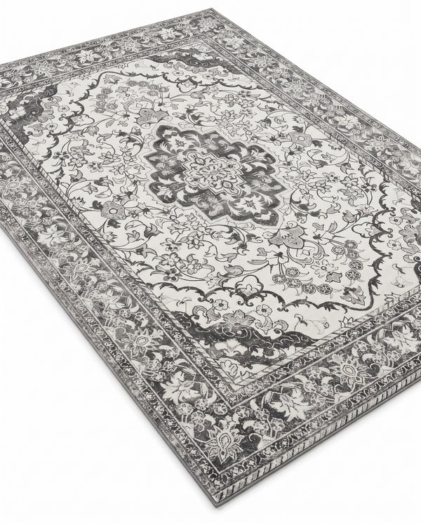 Simin rug, border detail